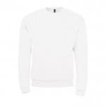 Sudadera para publicidad 260 g/m2 color blanco
