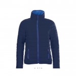 Chaquetas para mujer poliéster 180 g/m2 color azul oscuro