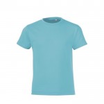 Camiseta infantil algodón 150 g/m2 color azul claro