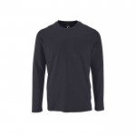 Camiseta manga larga de 100% algodón 190 g/m2 SOL'S Imperial color gris oscuro