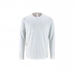 Camiseta manga larga de 100% algodón 190 g/m2 SOL'S Imperial color blanco novena vista