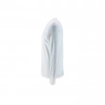 Camiseta manga larga de 100% algodón 190 g/m2 SOL'S Imperial color blanco vista lateral