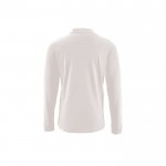 Polo de manga larga de 100% algodón para hombre 180 g/m2 SOL'S Perfect color blanco vista trasera