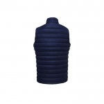 Chaleco acolchado de sorona y poliéster para hombre SOL'S Wilson BW color azul marino vista trasera