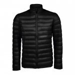 Chaqueta de sorona y poliéster reciclado para hombre SOL'S Wilson color negro