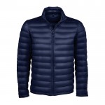 Chaqueta de sorona y poliéster reciclado para hombre SOL'S Wilson color azul marino vista lateral