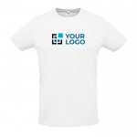 Camisetas técnicas serigrafiadas unisex 130 g/m2 vista principal
