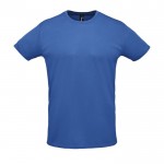 Camiseta técnica unisex 130 g/m2 color azul real