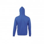 Sudadera de algodón y poliéster para hombre 280 g/m2 SOL'S Spike color azul real vista trasera