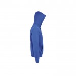 Sudadera de algodón y poliéster para hombre 280 g/m2 SOL'S Spike color azul real vista lateral