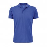 Polos con logo de empresa 170 g/m2 color azul real