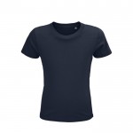 Camiseta eco para niños 150 g/m2 color azul marino
