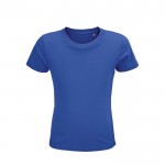 Camiseta eco para niños 150 g/m2 color azul real