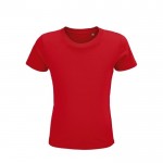 Camiseta eco para niños 150 g/m2 color rojo