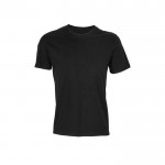 Camiseta de materiales reciclados 170 g/m2 SOL'S Odyssey color negro cuarta vista