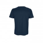 Camiseta de materiales reciclados 170 g/m2 SOL'S Odyssey color azul marino vista trasera