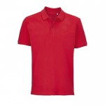 Polo de 100% algodón orgánico unisex con 2 botones SOL'S Pegase 210 g/m2