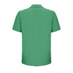 Polo de 100% algodón orgánico unisex con 2 botones SOL'S Pegase 210 g/m2 vista trasera