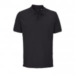 Polo de 100% algodón orgánico unisex con 2 botones SOL'S Pegase 210 g/m2 cuarta vista