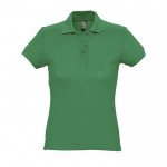 Polo para mujer en algodón 170 g/m2 color verde