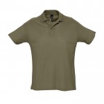 Polos personalizables algodón 170 g/m2 color verde militar