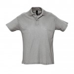 Polos personalizables algodón 170 g/m2 color gris