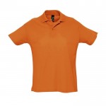 Polos personalizables algodón 170 g/m2 color naranja