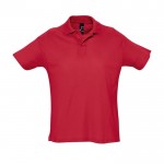 Polos personalizables algodón 170 g/m2 color rojo