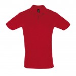 Polos de empresa en algodón 180 g/m2 color rojo