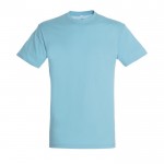 Camisetas promocionales 150 g/m2 color azul claro