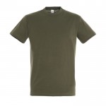 Camisetas promocionales 150 g/m2 color verde militar