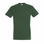 Camisetas promocionales 150 g/m2 color verde oscuro