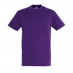 Camisetas promocionales 150 g/m2 color violeta