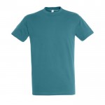 Camisetas promocionales 150 g/m2 color turquesa