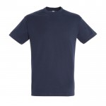 Camisetas promocionales 150 g/m2 color azul marino