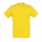 Camisetas promocionales 150 g/m2 color amarillo oscuro