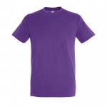 Camisetas promocionales 150 g/m2 color morado