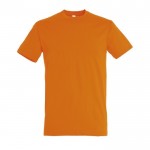Camisetas promocionales 150 g/m2 color naranja