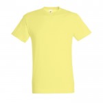 Camisetas promocionales 150 g/m2 color amarillo claro