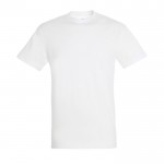 Camisetas promocionales 150 g/m2 color blanco