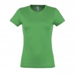 Camisetas mujer personalizadas 150 g/m2 color verde