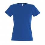Camisetas mujer personalizadas 150 g/m2 color azul real