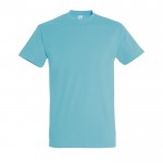 Camisetas para empresa algodón 190 g/m2 color azul claro