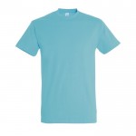 Camisetas para empresa algodón 190 g/m2 color azul claro