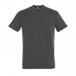 Camisetas para empresa algodón 190 g/m2 color gris oscuro