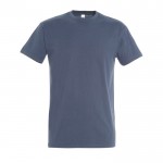 Camisetas para empresa algodón 190 g/m2 color azul vaquero