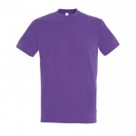 Camisetas para empresa algodón 190 g/m2 color morado