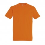 Camisetas para empresa algodón 190 g/m2 color naranja