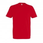 Camisetas para empresa algodón 190 g/m2 color rojo