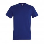 Camisetas para empresa algodón 190 g/m2 color azul ultramarino